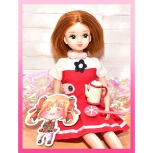 VTG Takara Japan Licca-chan Rika-chan Friend Junior High School Mie-chan